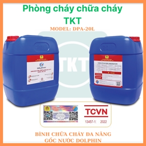 Can Chữa Cháy Đa Năng Dolphin Gốc Nước DPA Pin Điện 20 Lit