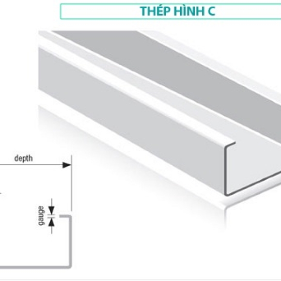 Thép hình C