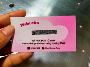 In Thẻ Cào Bảo Hành