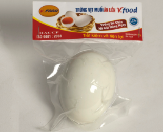 Trứng vịt muối ăn liền
