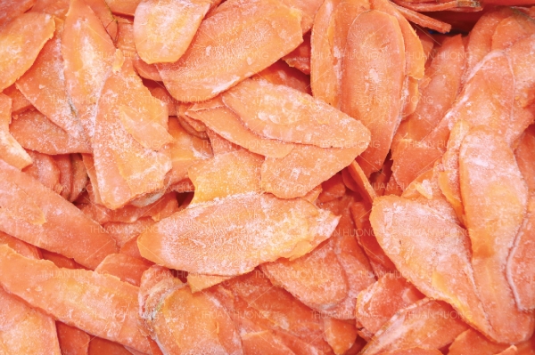 Cà rốt cấp đông