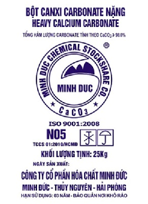 Bột canxi carbonate nặng NO5