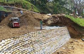 Vải địa kỹ thuật khôi phục nền đất yếu
