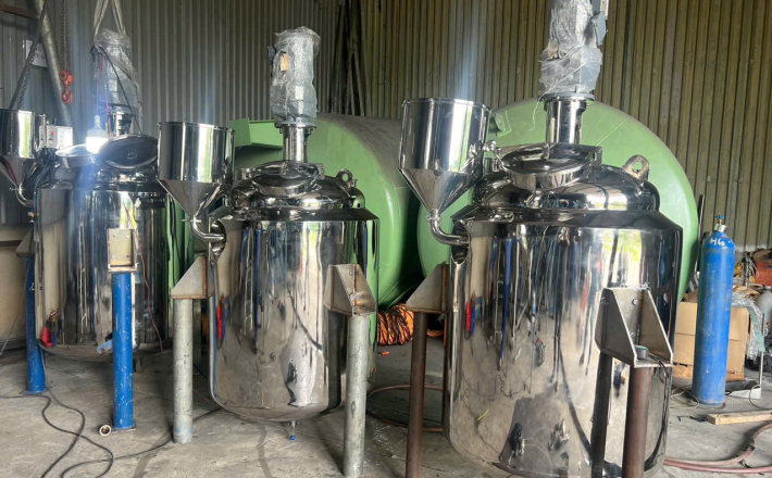 Bồn khuấy hóa chất