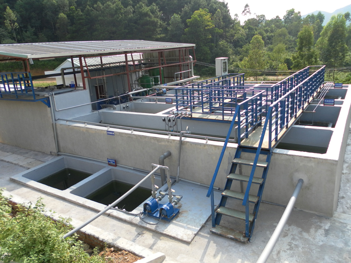 Xử lý nước thải trường học