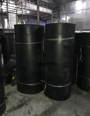 Tấm cao su liên tục nhiệt mặt cầu