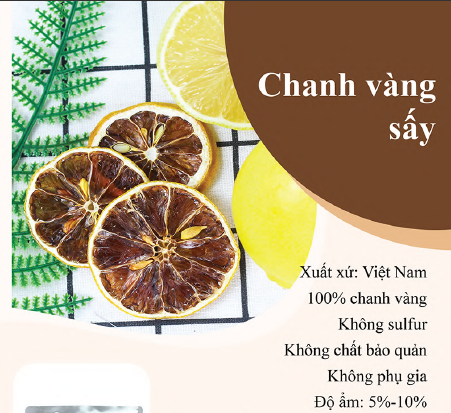 Chanh vàng sấy
