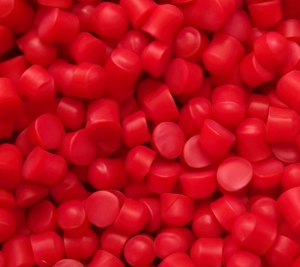 Hạt Nhựa PVC Màu Đỏ
