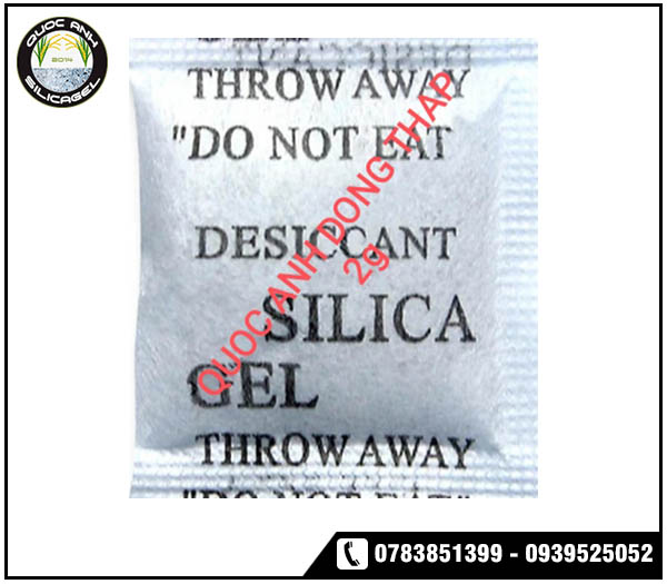 Gói hút ẩm silica gel 2g