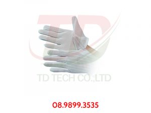 Găng Tay Polyester Phủ Hạt PVC Chống Tĩnh Điện
