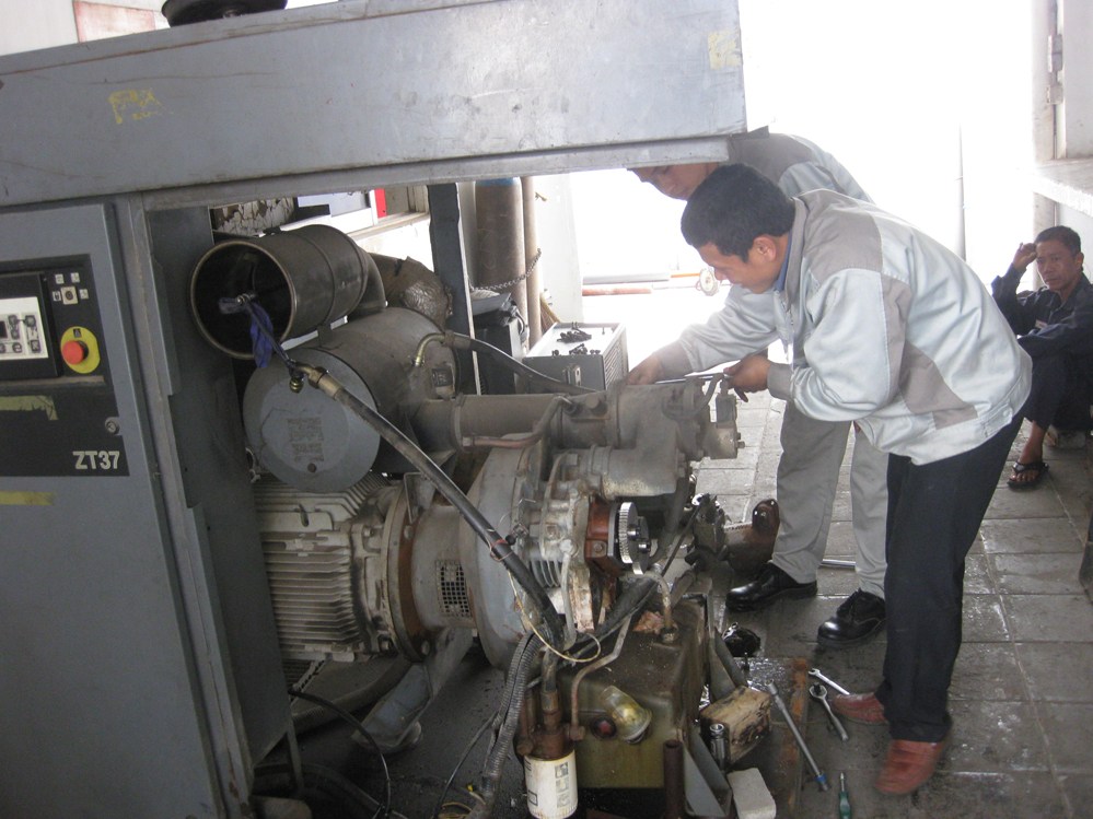 Sửa chữa máy nén khí