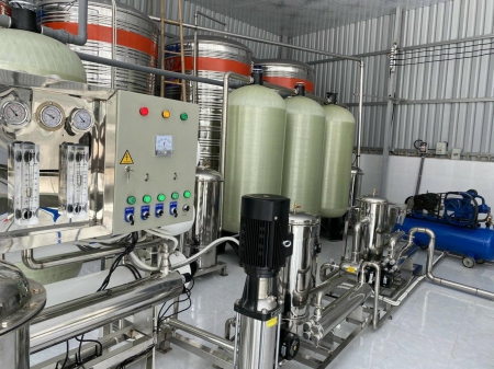 Dàn xử lý nước sạch RO