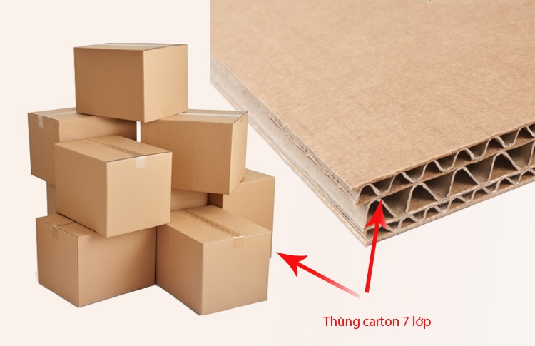 Thùng carton 7 lớp