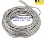 Cáp thép bọc nhựa D8mm