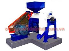 Máy xát vỏ lụa cà phê
