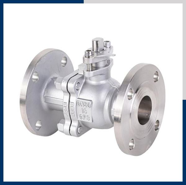 Van bi mặt bích inox