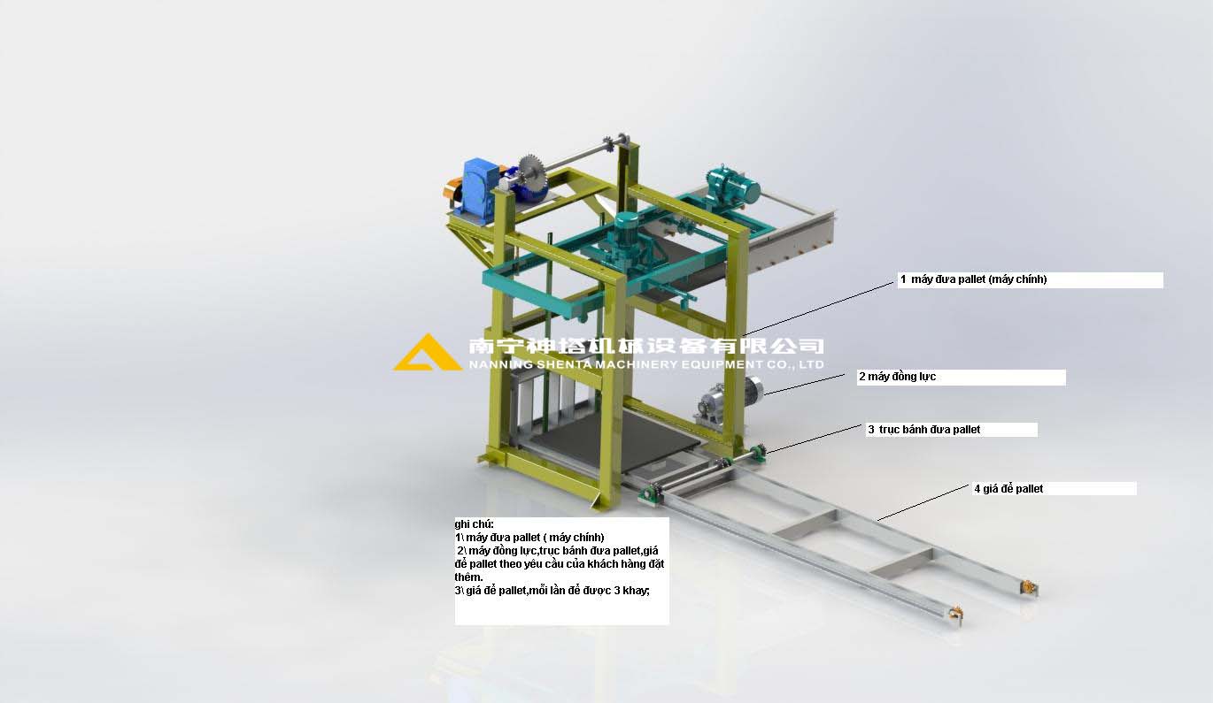 Máy đưa pallet tự động