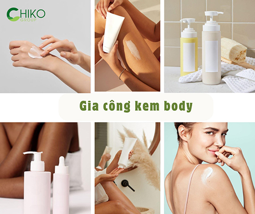 Gia công kem body