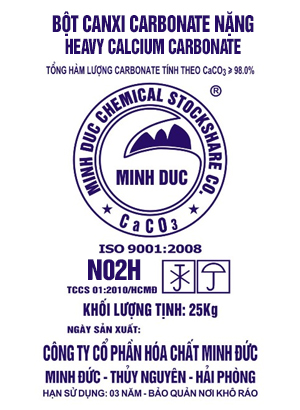 Bột canxi carbonate nặng NO2H