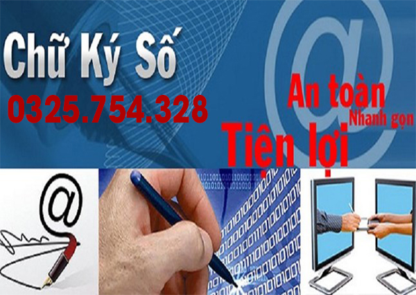 Dịch vụ chữ ký số