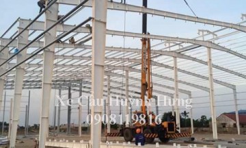 Dịch vụ cẩu lắp rap công trình