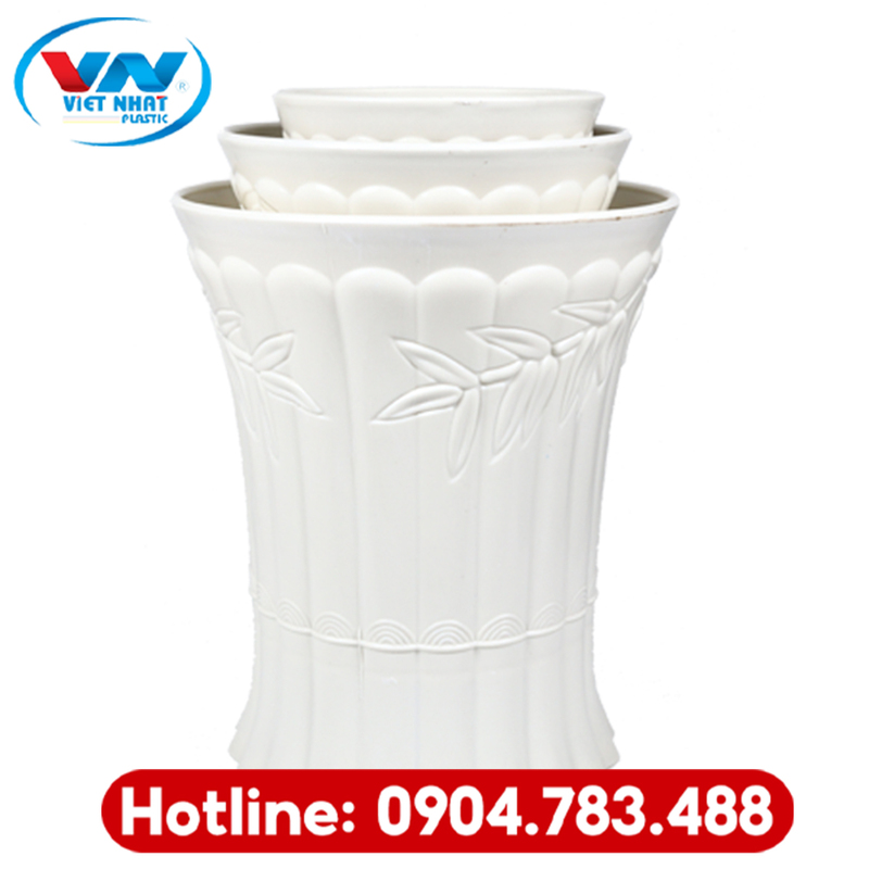 Chậu ống trúc
