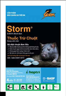 Thuốc diệt chuột Storm 0.005 phần trăm