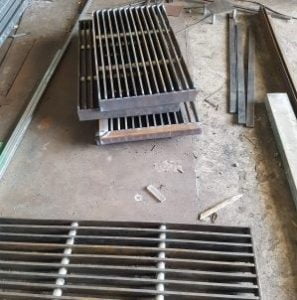 Gia công tấm chắn rác