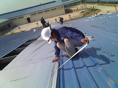 Chống thấm dột mái tôn nhà xưởng