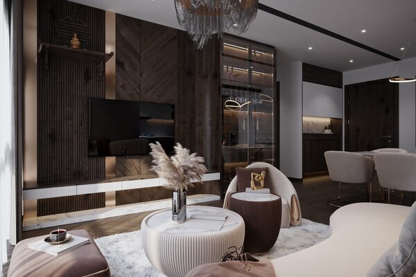 Thiết kế nội thất nhà phố