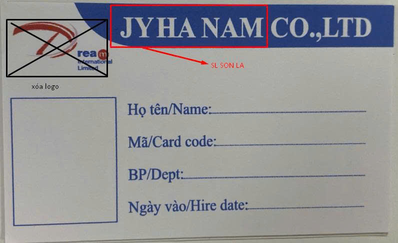 In thẻ nhân viên