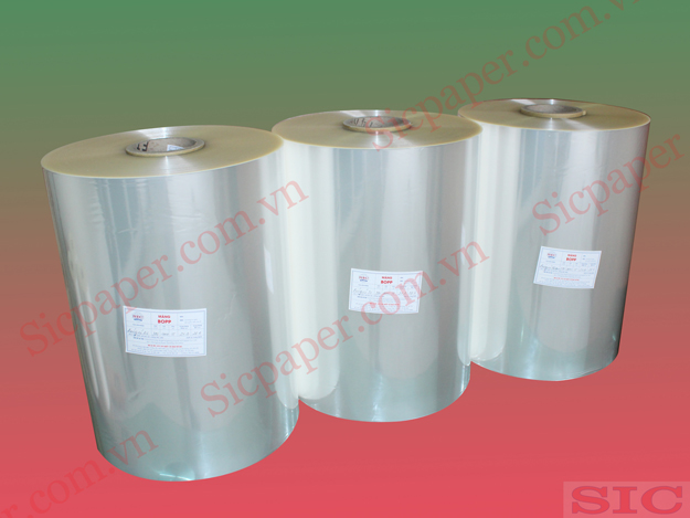 Màng BOPP bóng nước 12 mic