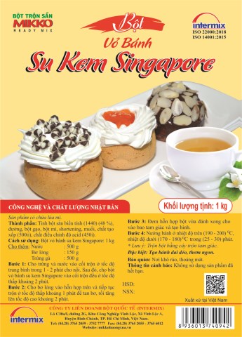 Bột vỏ bánh su kem Mikko