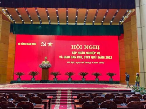 Màn hình Led hội trường