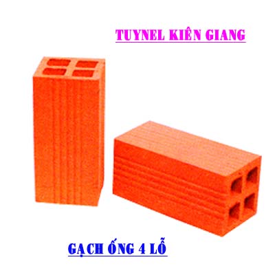 Gạch ống 4 lỗ