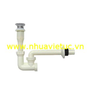 Bộ xi phông nhựa màu sữa sứ