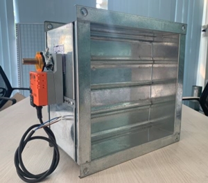 Van Điều Chỉnh Lưu Lượng Gió Dùng Động Cơ Motorized