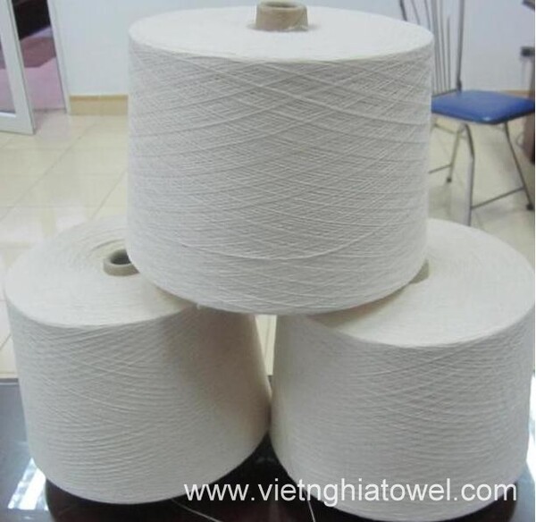 Sợi 100% cotton OE
