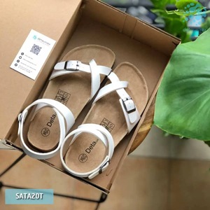 Giày Sandal Đế Trấu Quấn Cổ Chân