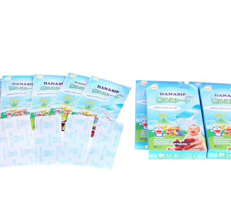 Miếng dán hạ sốt Danasip Baby