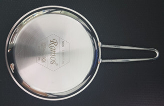 Chảo inox liền khối 16