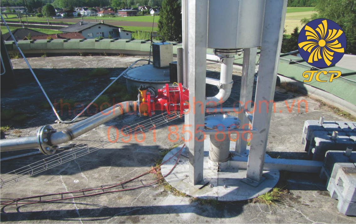 Thiết bị đầu đốt khí Biogas dư