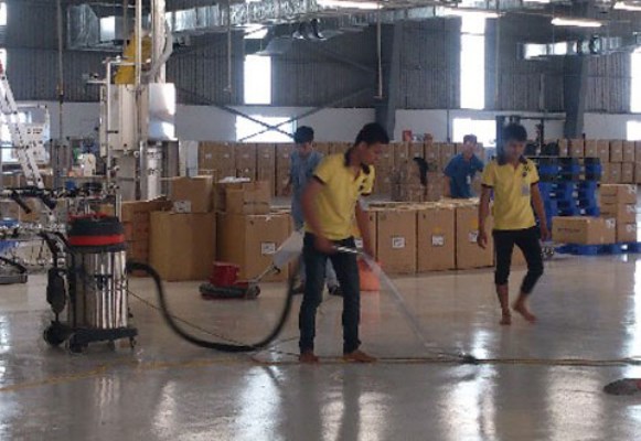 Dịch vụ vệ sinh nhà máy