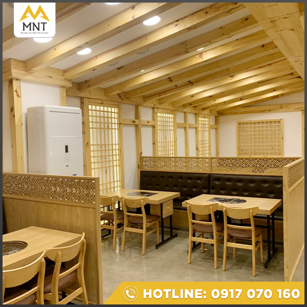 Thiết kế thi công nội thất nhà hàng
