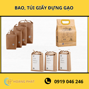 Bao, Túi Giấy Đựng Gạo