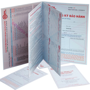 In phiếu bảo hành
