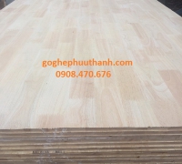Gỗ ghép phủ VENEER cao su