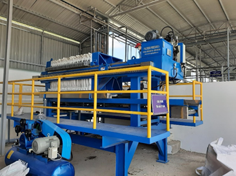 Máy ép bùn khung bản