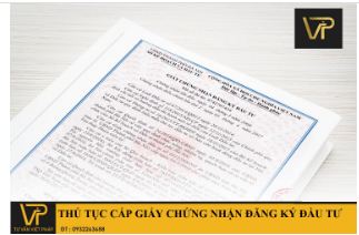 Thủ tục cấp giấy chứng nhận đâu tư