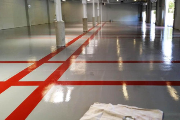 Thi công sơn epoxy chống mài mòn
